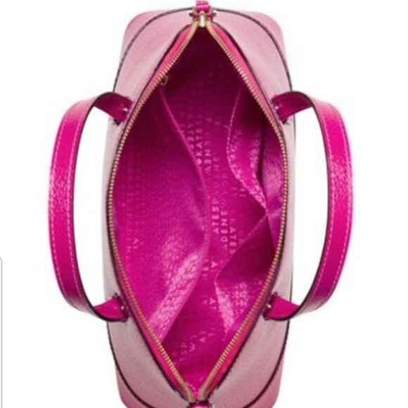 Kate Spade Grand Street Rachelle Flamingo Pink Handbag - Picture 2 of 5